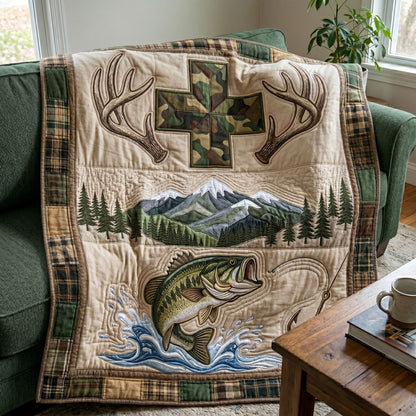 Camo Mountain Catch WN2104008CL Quilt