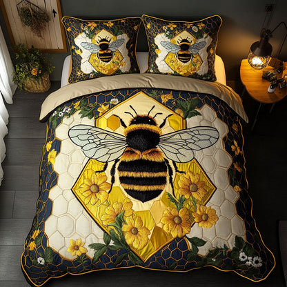 Golden Hive WN3006051CL Duvet Cover Set