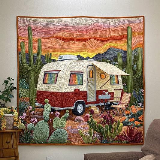 Camping In Desert QA1312004CL Quilt