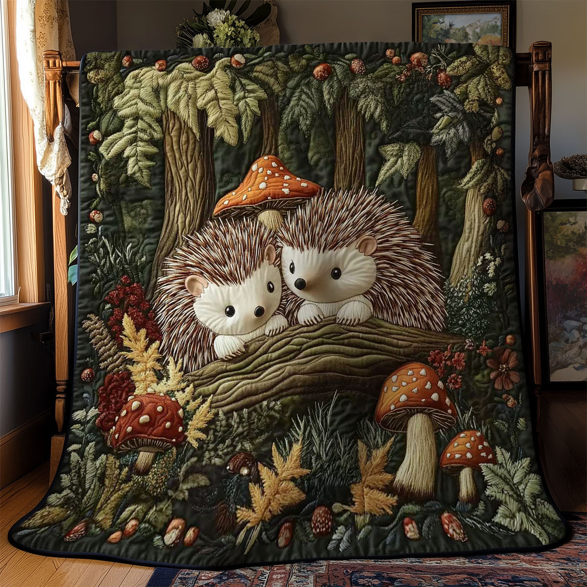 Forest Hedgehog WN1203038CL Quilt