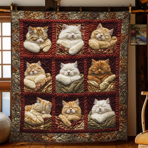 Snuggly Cat Dreams WN1303002CL Quilt