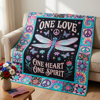 One Love One Heart One Spirit XR1304021CL Quilt
