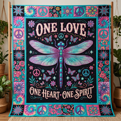 One Heart One Spirit XR1304003CL Quilt