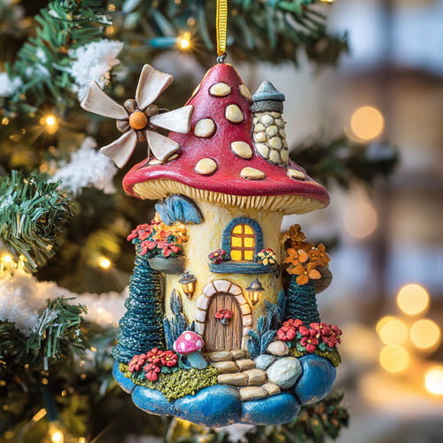 Mushroom Forest Magic WN1112035CL Christmas Ornament