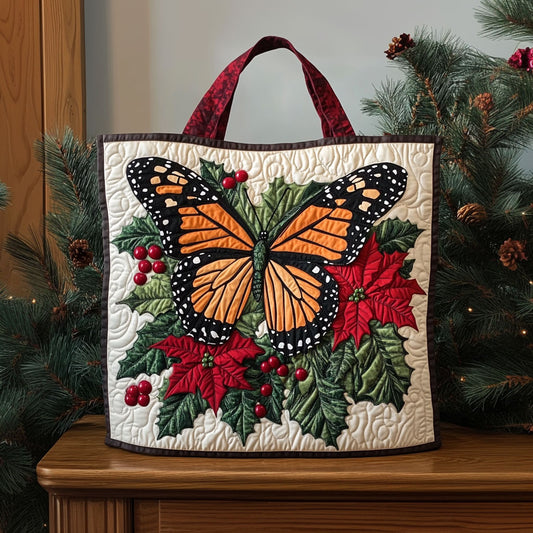Monarch Butterfly KL0312018CL Quilted Tote Bag