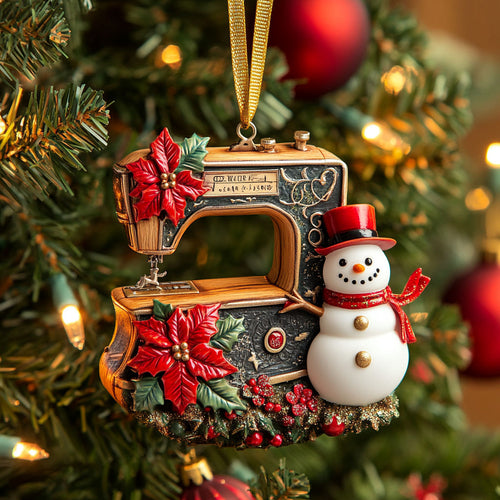 Quilter’s Sewing Machine WN2010050CL Christmas Ornament