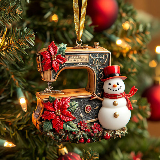 Quilter’s Sewing Machine WN2010050CL Christmas Ornament