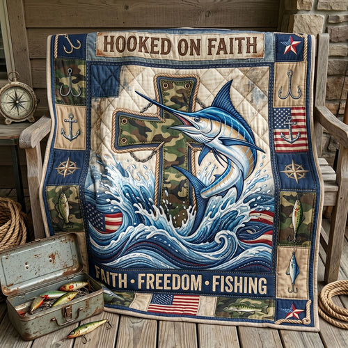 Hooked On Faith Marlin WN2205015CL Quilt