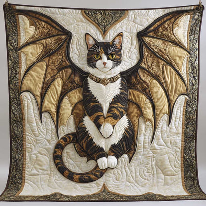 Dragon Tabby Cat WP1402044CL Quilt