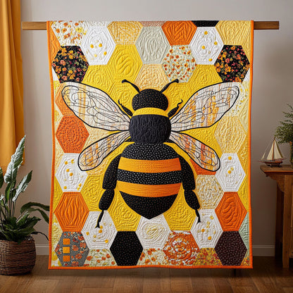 Bee Honeycomb Charm CW0601007CL Quilt