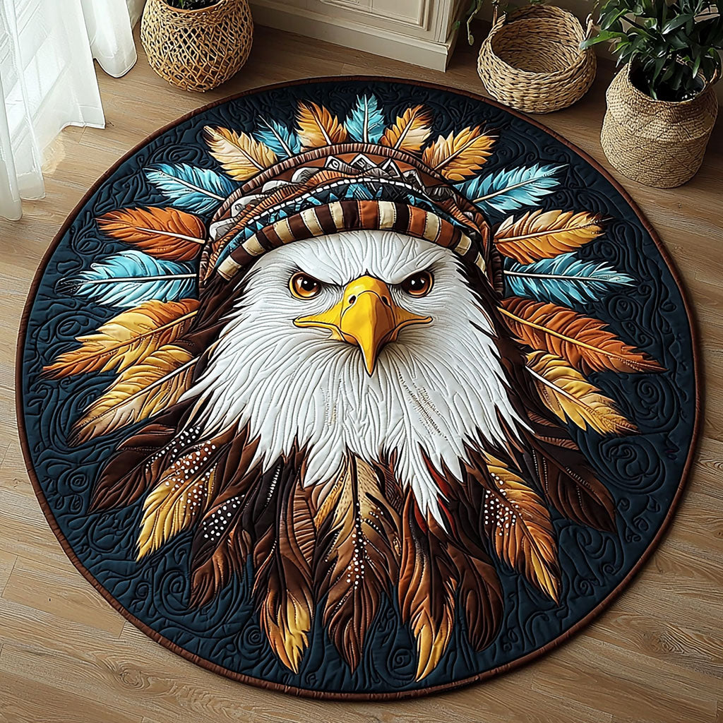 Majestic Eagle QA2711040CL Quilted Round Mat