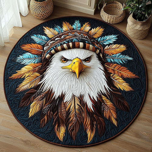 Majestic Eagle QA2711040CL Quilted Round Mat
