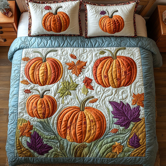Cute Autumn Pumpkin WP3103034CL Duvet Cover Set