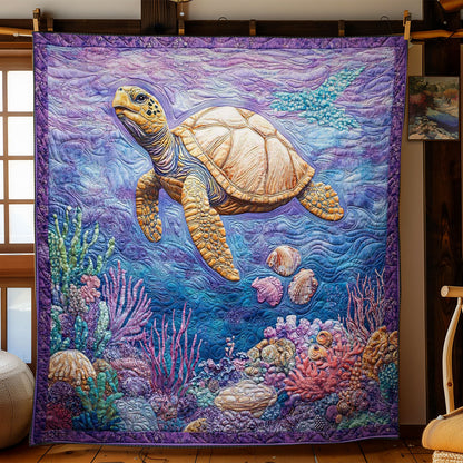 Turtle’s Ocean Journey WN1703092CL Quilt