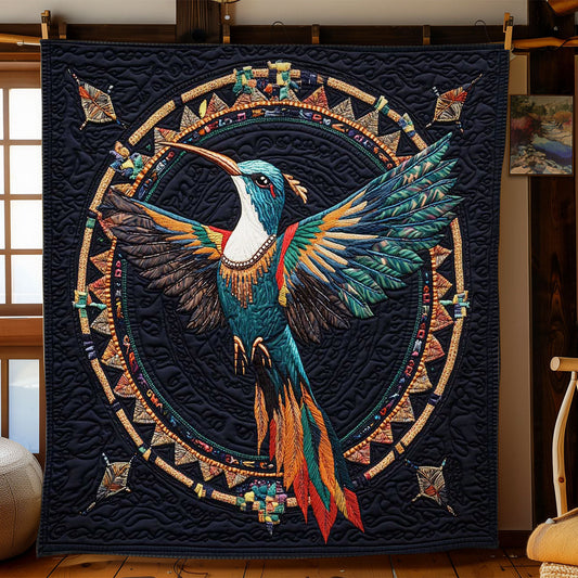 Tribal Hummingbird WN0302023CL Quilt