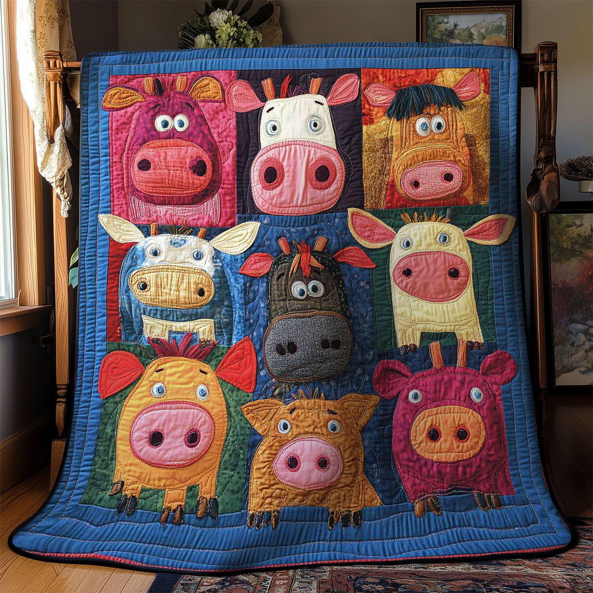 Country Chuckles WN1803031CL Quilt