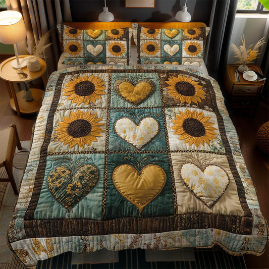 Heart Of Sunflower WN0302064CL Duvet Cover Set