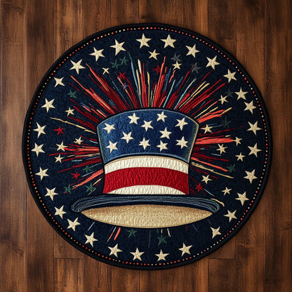 Hat Patriot WN0906062CL Quilted Round Mat