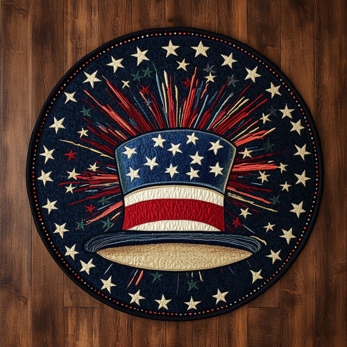 Hat Patriot WN0906062CL Quilted Round Mat