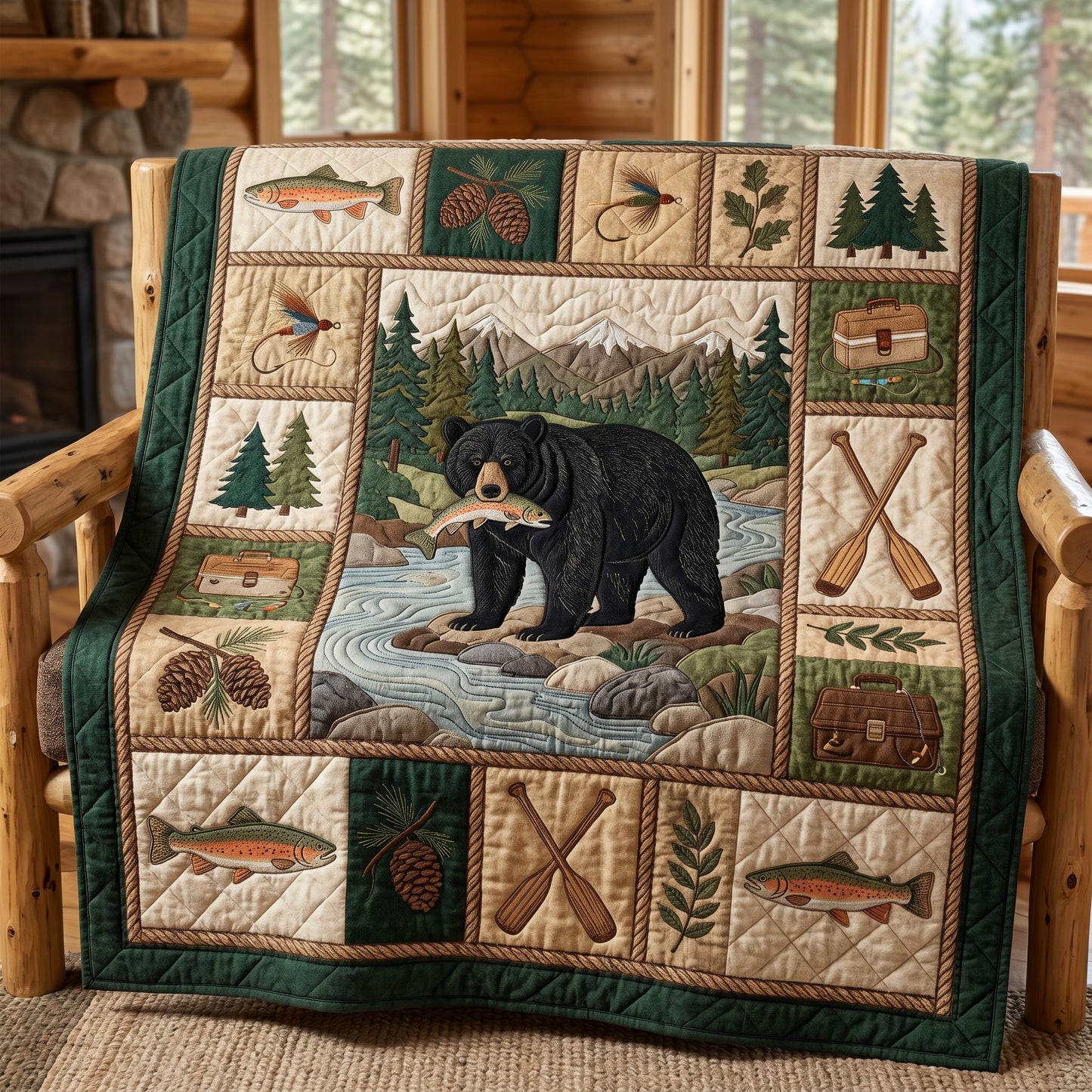 Black Bear XR1604003CL Quilt