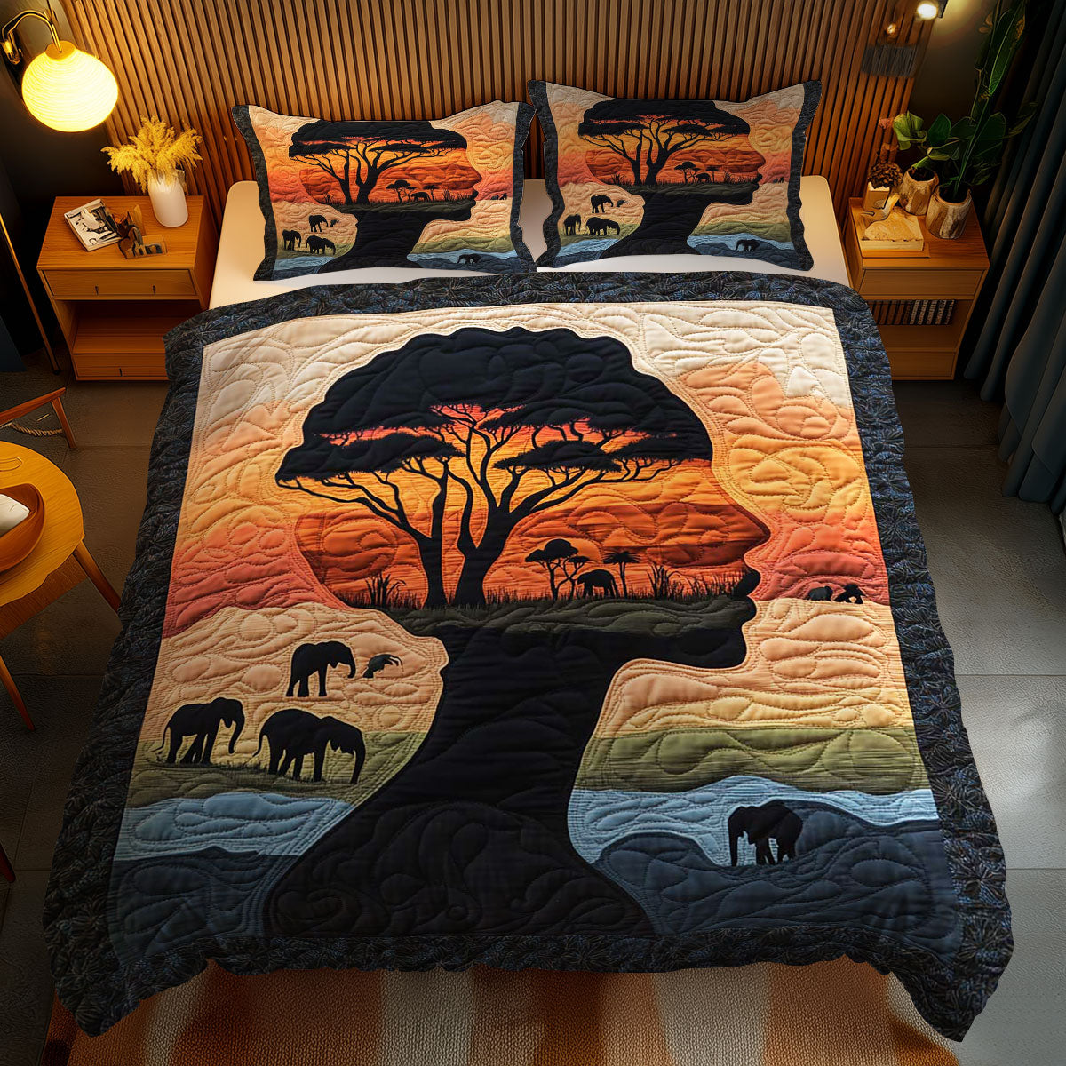 African Dream WN0303077CL Duvet Cover Set