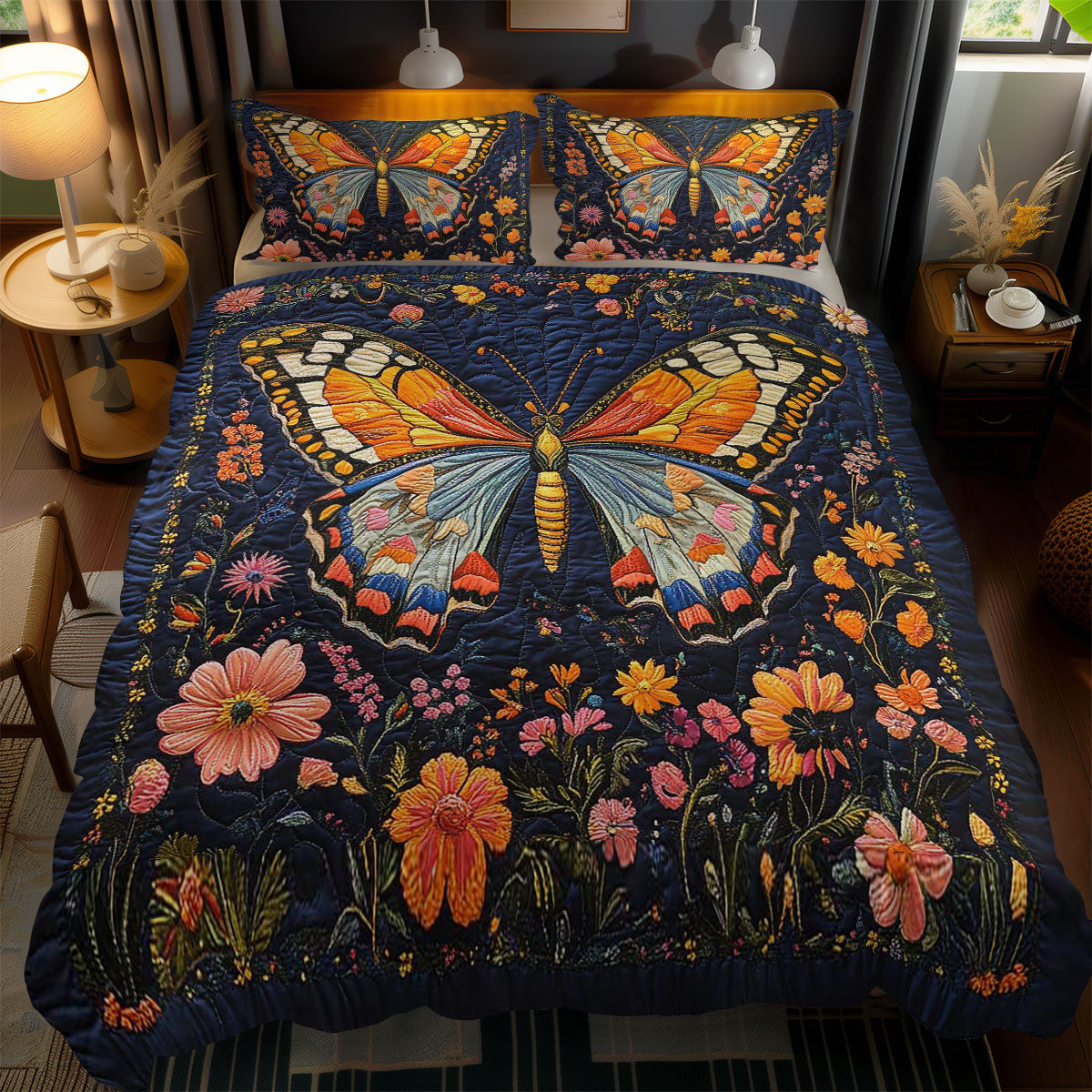 Blossom Butterfly WN1002048CL Duvet Cover Set