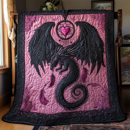 Mystic Dragon Love WN1002009CL Quilt