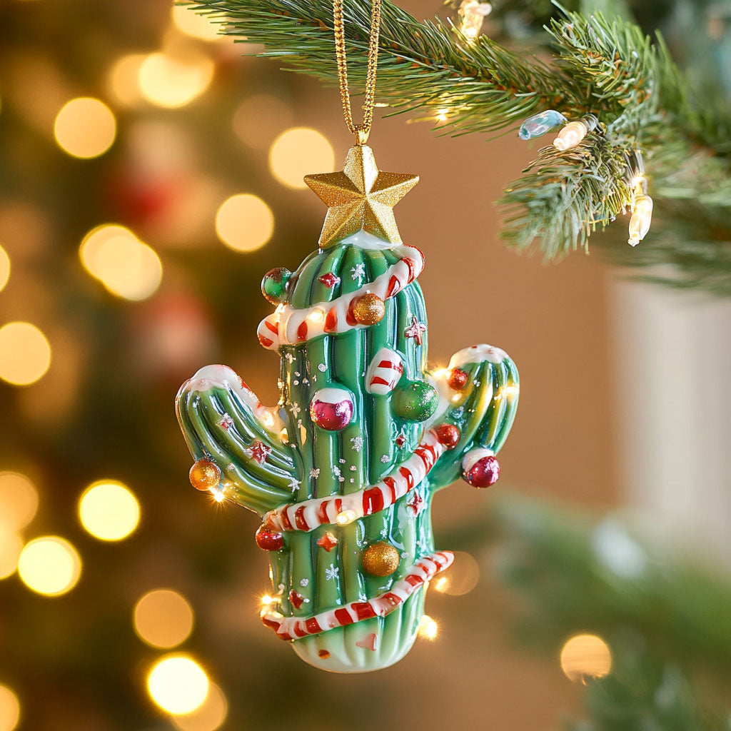 Cactus Cheer CP0312185CL Christmas Ornament