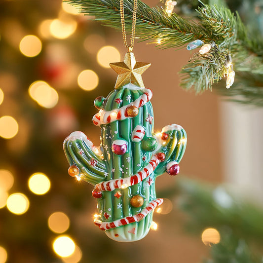 Cactus Cheer CP0312185CL Christmas Ornament