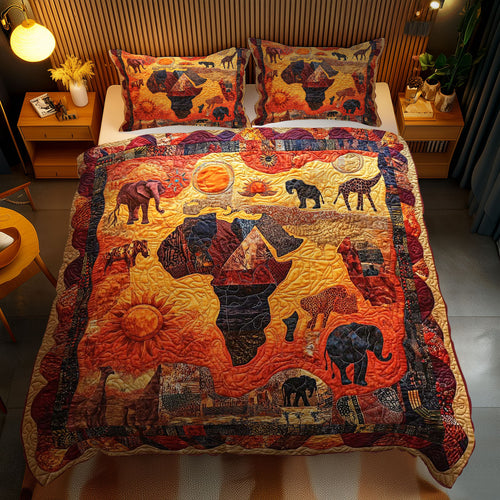 Sunset African Safari WN1103163CL Duvet Cover Set