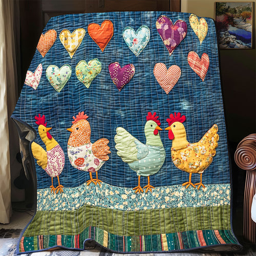 Countryside Cluckers WP0603008CL Quilt