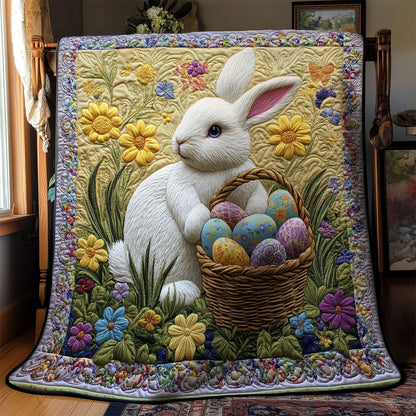 Blossom Easter Rabbit WN0403056CL Quilt