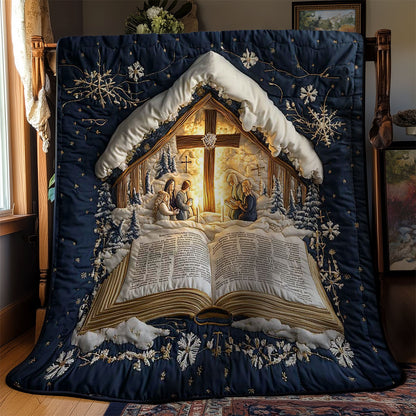 Christianity Bethlehem Star WN0603058CL Quilt