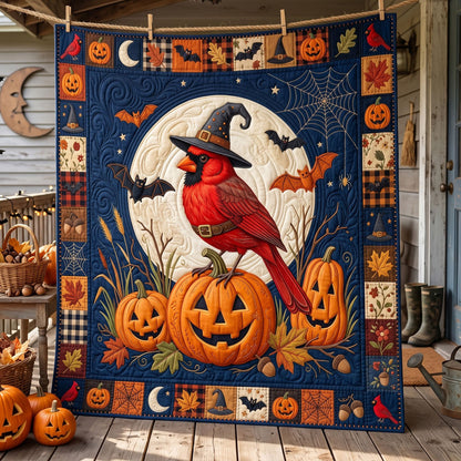 Moonlit Witch Cardinal WN2606015CL Quilt