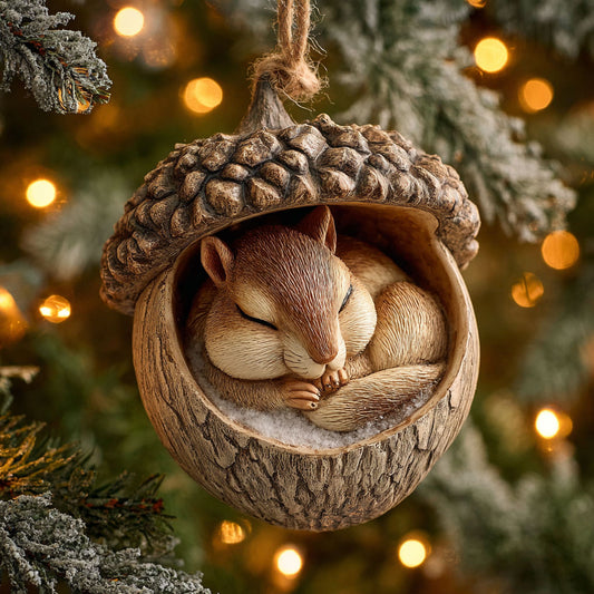 Squirrel Charm CW2911035CL Christmas Ornament