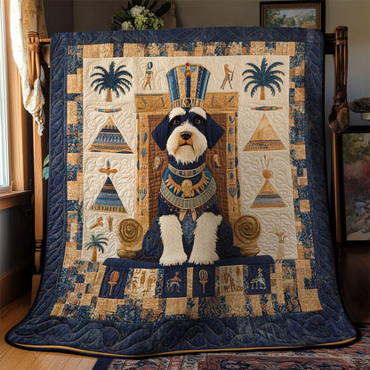 Miniature Schnauzer Pharaoh WN1003002CL Quilt