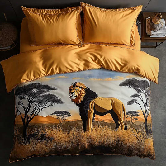 African Lion King WN0503053CL Duvet Cover Set