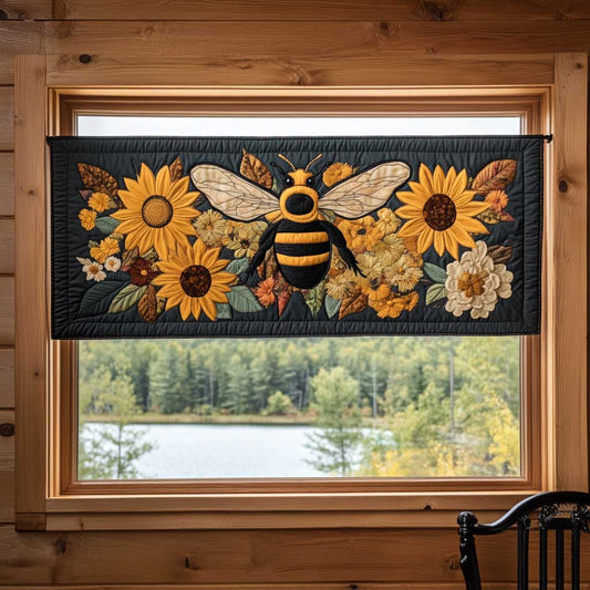 Wings Of The Bee WN1803059CL Quilted Valance