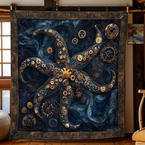 Treasure Steampunk Starfish WN0602043CL Quilt