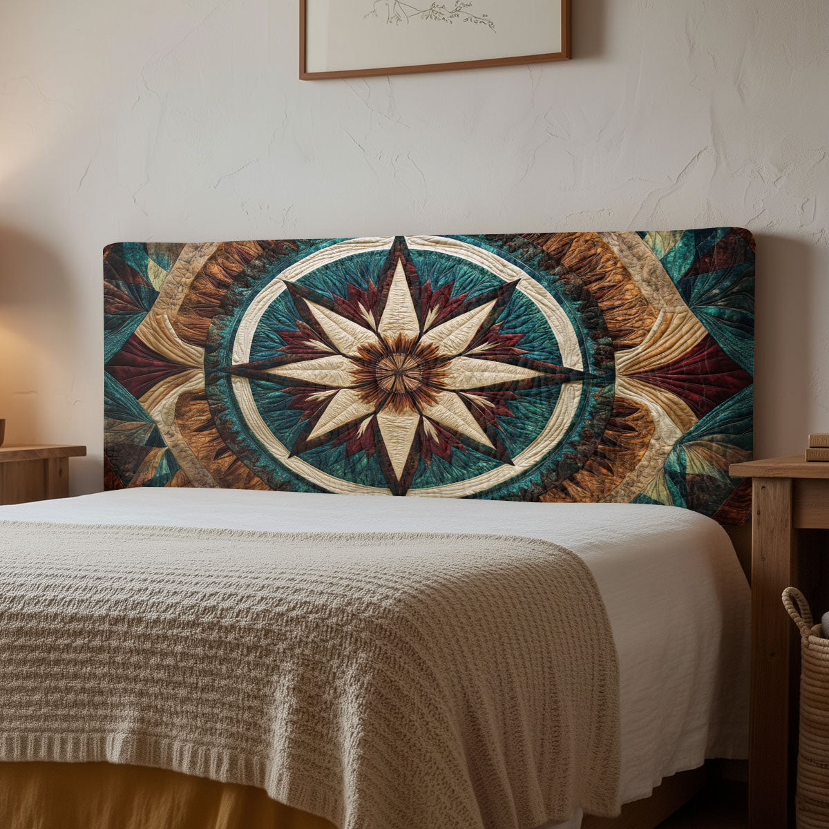 Native Dream CW1212032CL Quilted Headboard Slipcover