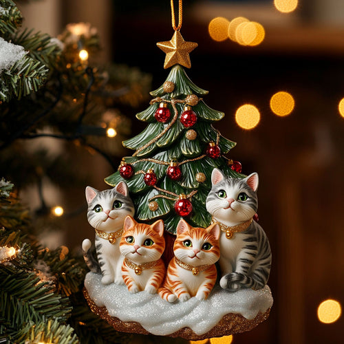 Snowy Cuddle CW2210037CL Christmas Ornament