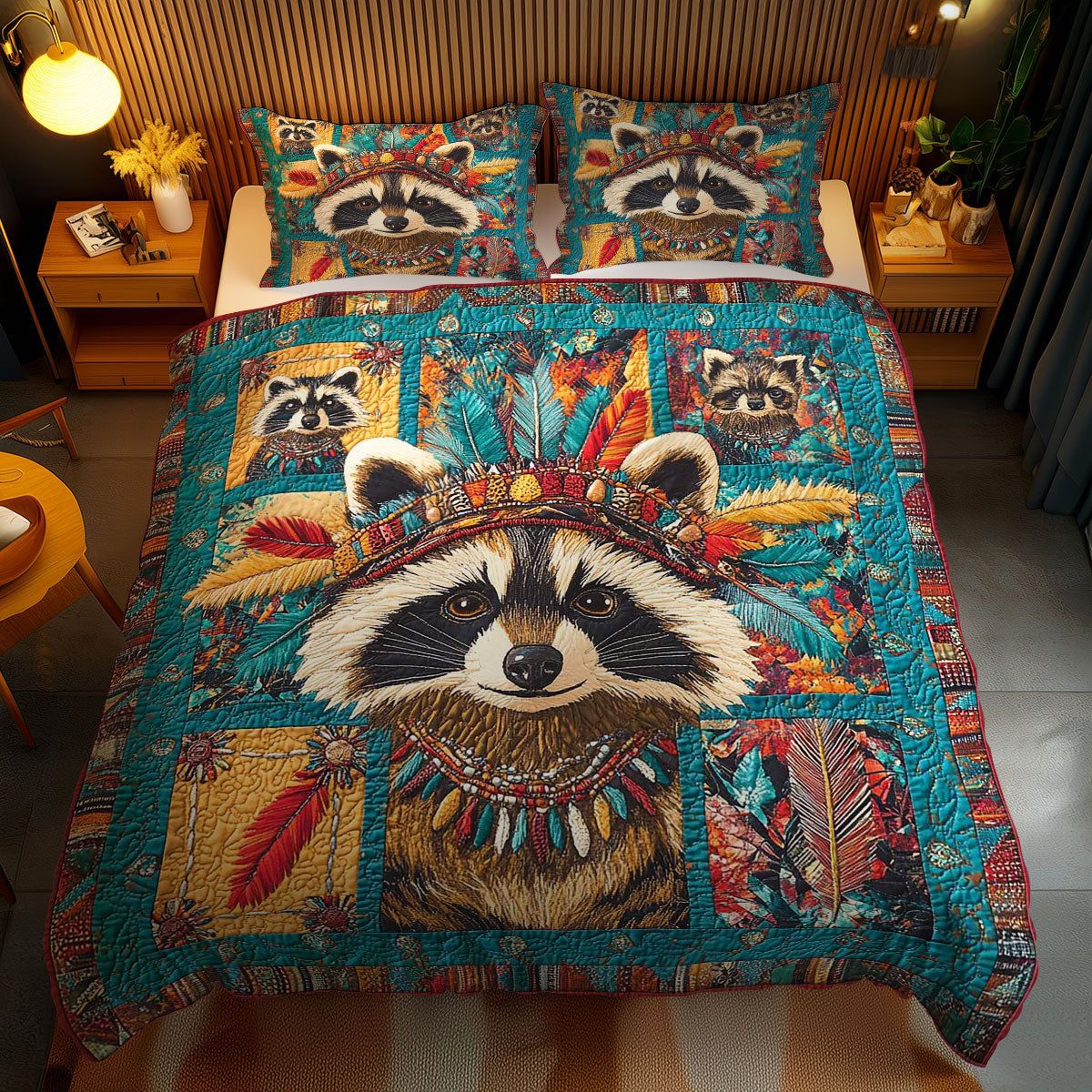 Feathered Raccoon WN2401040CL Duvet Cover Set