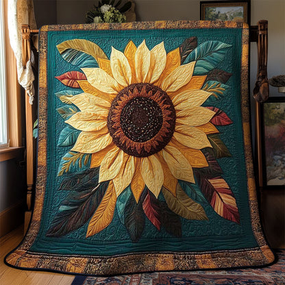 Autumn Sunflower Glow WN1302047CL Quilt