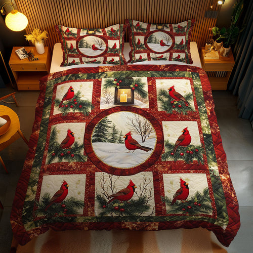 Scarlet Cardinal WN2102081CL Duvet Cover Set