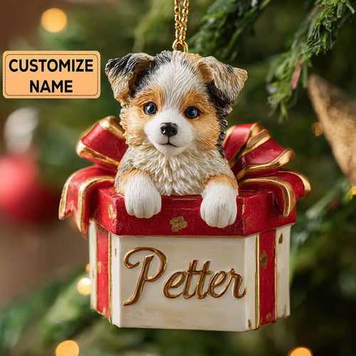 Aussie Present CP0112052CL Personalized Christmas Ornament