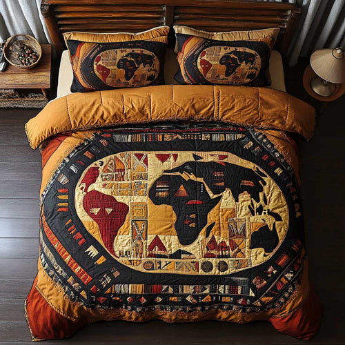 Mystic African Patchwork WN0403063CL Duvet Cover Set