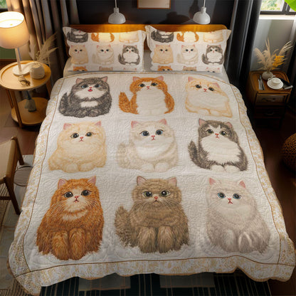 Cheerful Cat WN1303124CL Duvet Cover Set