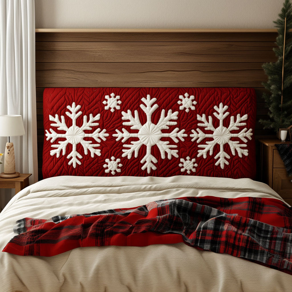 Snowfall Serenity KL0601041CL Quilted Headboard Slipcover