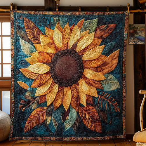 Sunflower Harvest Vibes WN1302051CL Quilt