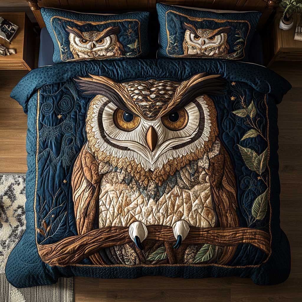 Night Owl WP0201036CL Duvet Cover Set